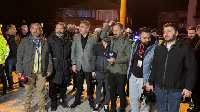 Düzce Valisi Selçuk Aslan yeni yıla uygulama noktasında girdi