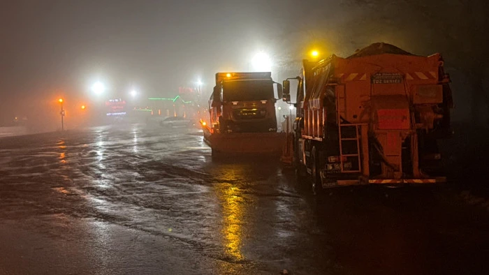 Sis ve sağanak yağış etkili