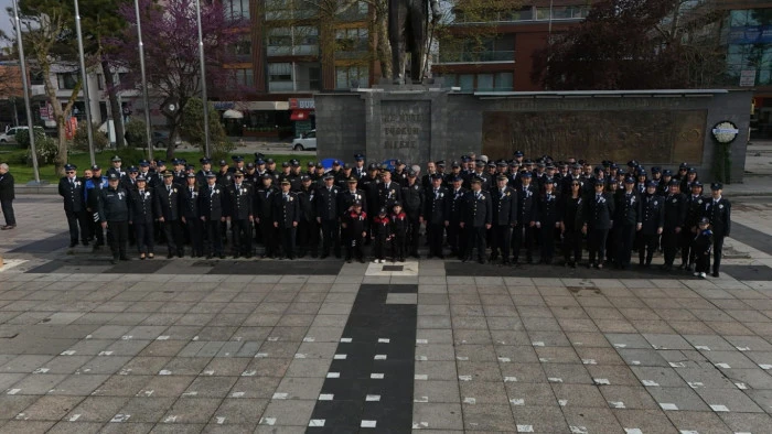 D&uuml;zce&rsquo;de Polis G&uuml;n&uuml;&rsquo;nde Anlamlı T&ouml;ren