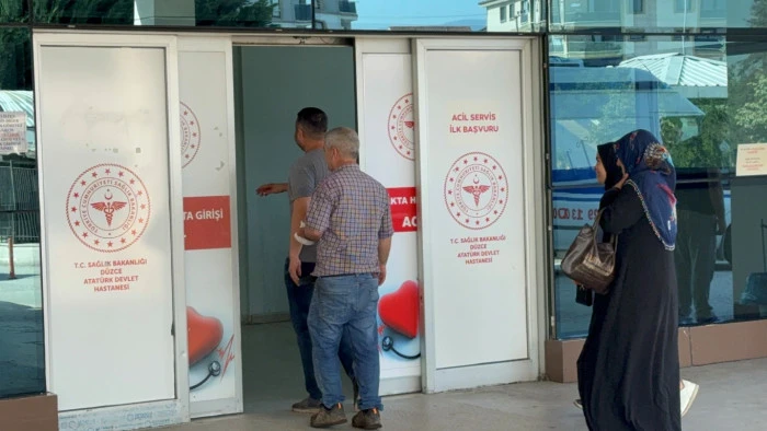 Acemi kasaplar hastaneye koştu