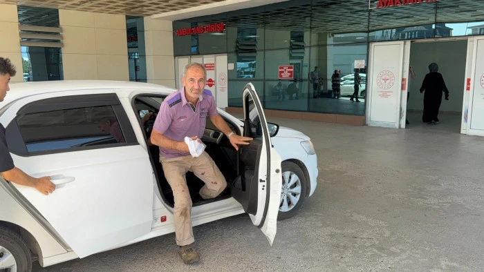 Acemi kasaplar hastaneye koştu