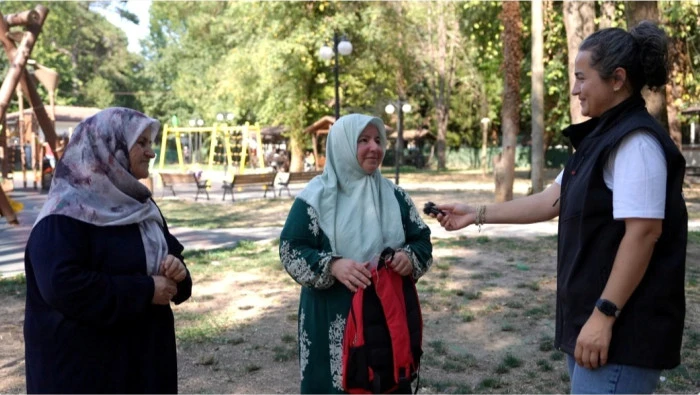 Düzcelilere o günleri hatırlatan sosyal deney