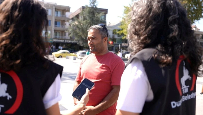 Düzcelilere o günleri hatırlatan sosyal deney