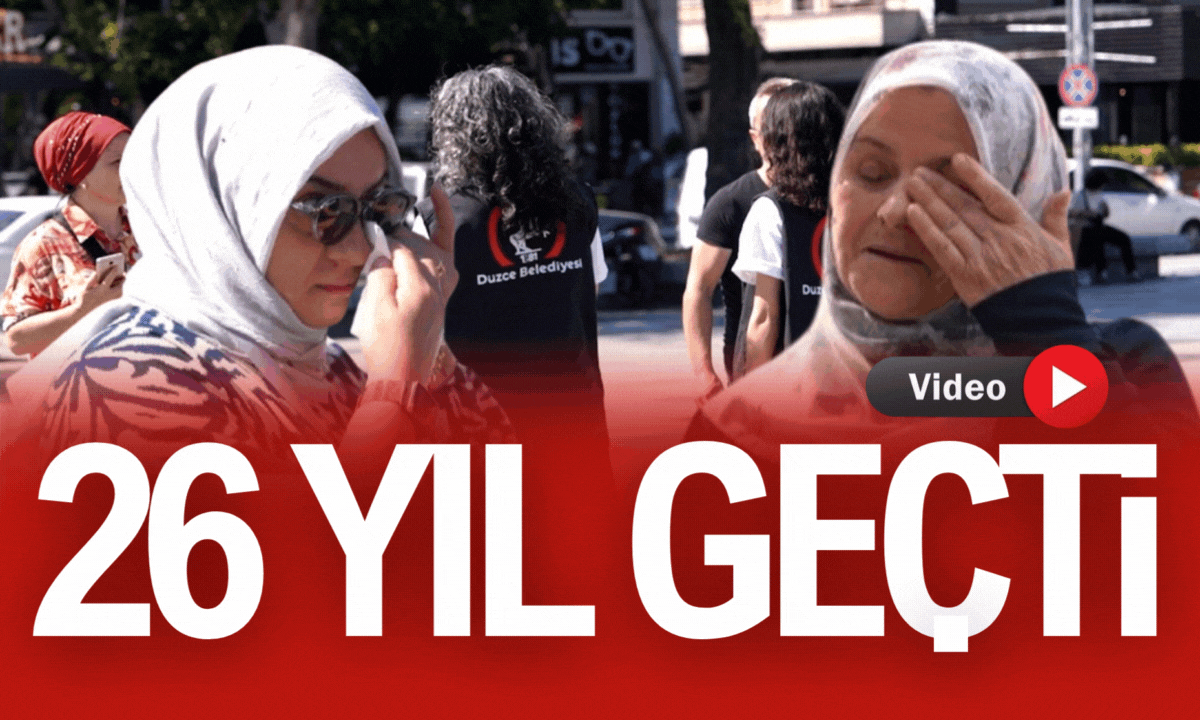 Düzcelilere o günleri hatırlatan sosyal deney