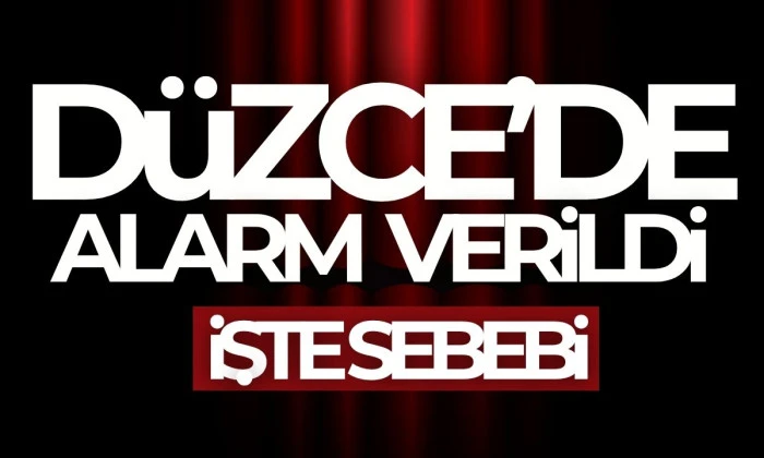Düzceliler dikkat! 