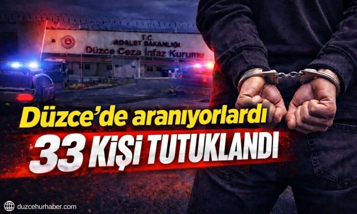 Aranan 93 kişi yakalandı 33&rsquo;&uuml; tutuklandı