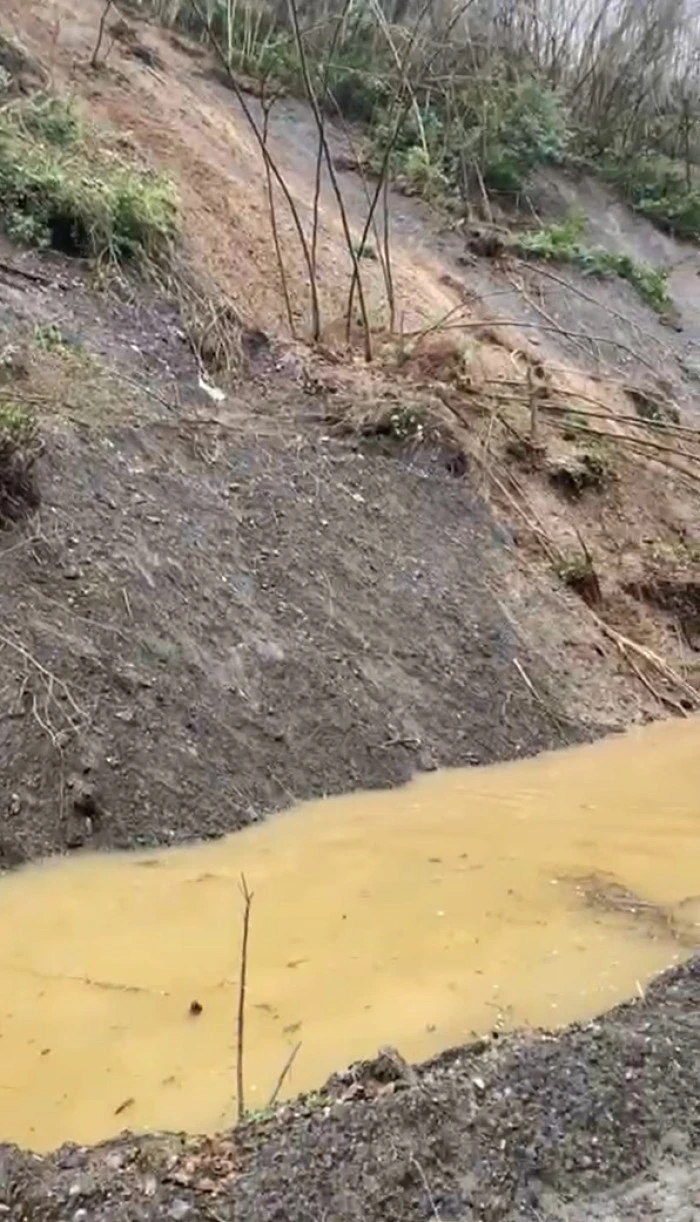 Fındıklıaksu K&ouml;y&uuml;'nde tekrar heyelan yaşandı.