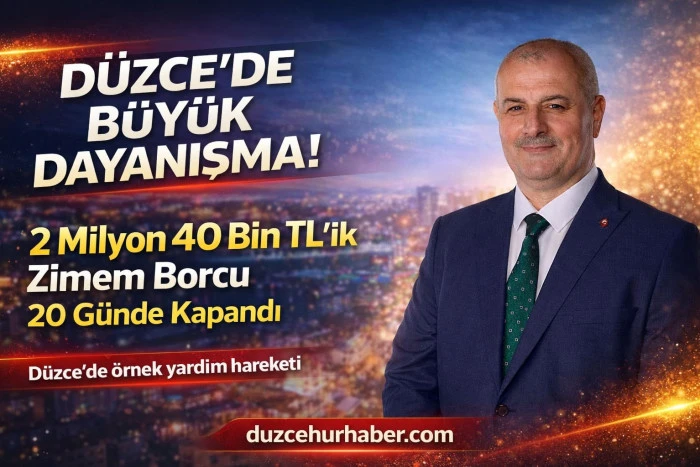Zimem defterinde ki 2 milyon 40 bin TL&rsquo;lik bor&ccedil; kapandı