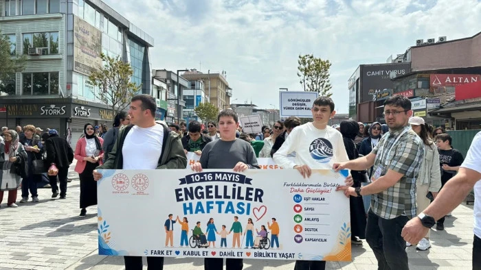 Engelliler Haftası y&uuml;r&uuml;y&uuml;ş ile başladı