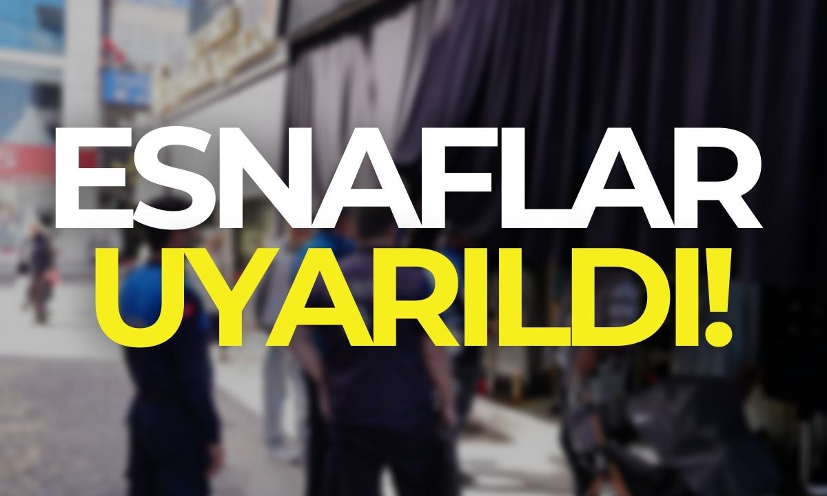 Kaldırım işgallerine zabıta müdahalesi!