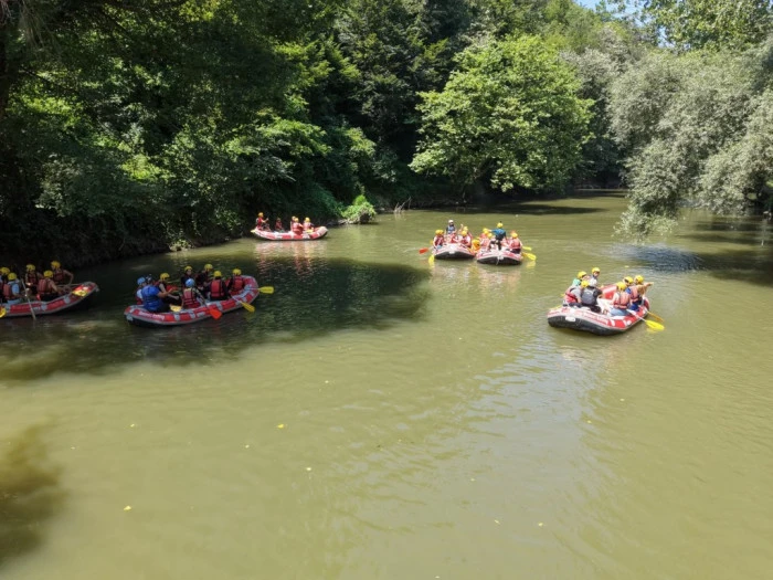 Gen&ccedil;lik Ofisi &Uuml;yeleri Rafting Etkinliğinde Bir Araya Geldi
