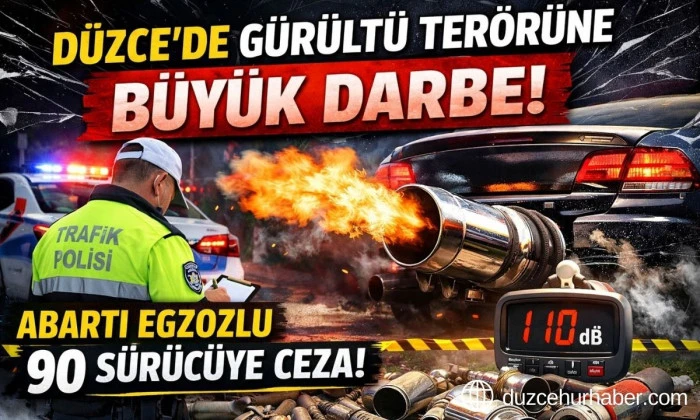 G&uuml;r&uuml;lt&uuml; yapan 90 s&uuml;r&uuml;c&uuml;ye ceza