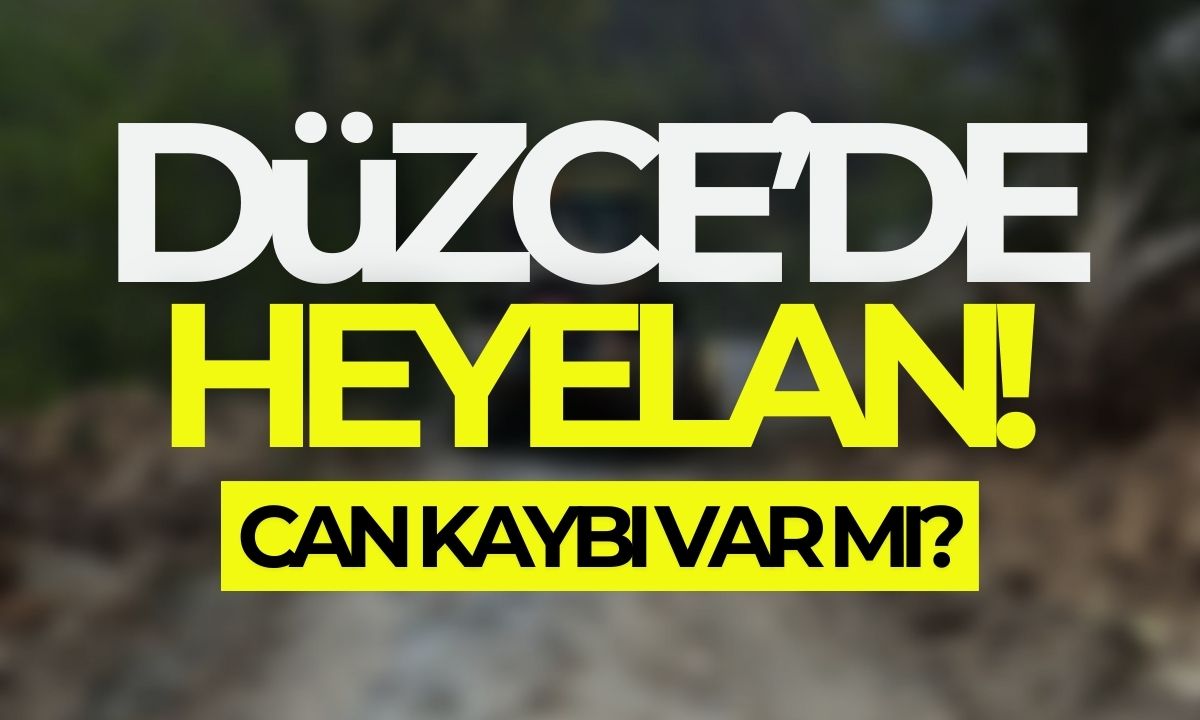Samandere Şelalesi yolunda heyelan!