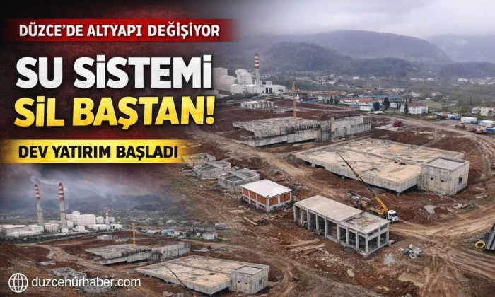 İ&ccedil;me suyu altyapısında b&uuml;y&uuml;k d&ouml;n&uuml;ş&uuml;m s&uuml;r&uuml;yor