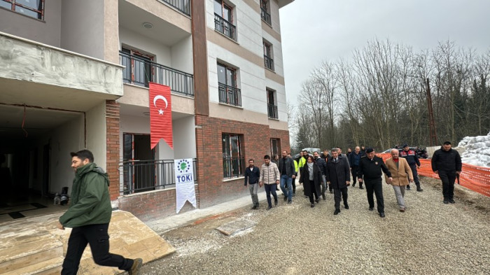 Düzce'de "İlk Evim, İlk İş Yerim" projesi mayıs ayında teslim edilecek