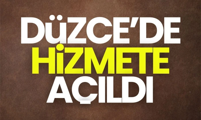 Meralar hizmete açıldı