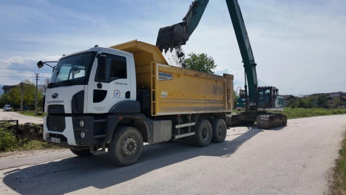 Karaca deresi temizleniyor