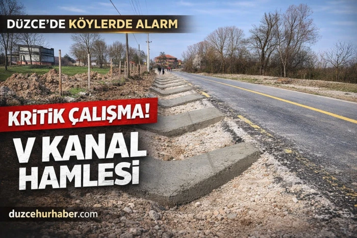 K&ouml;ylerde V kanal &ccedil;alışmaları s&uuml;r&uuml;yor