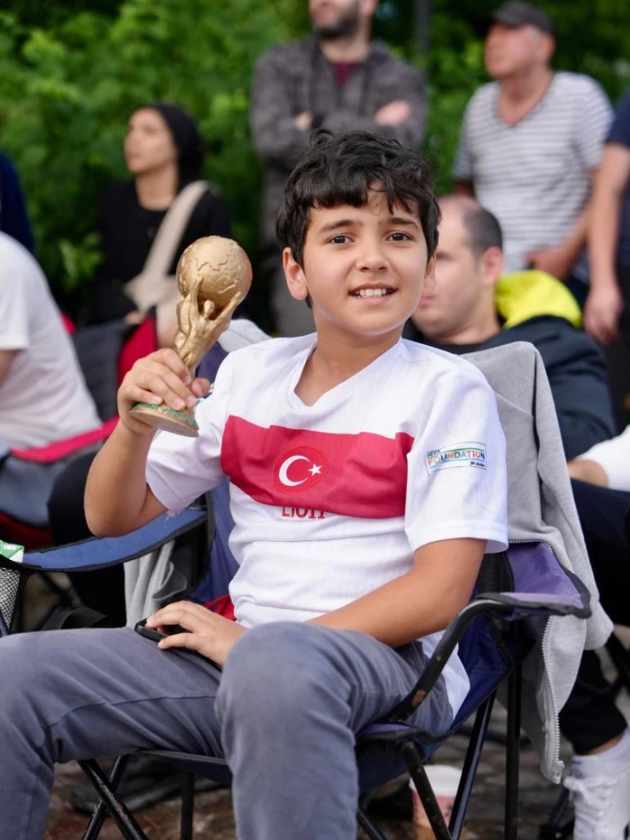 MİLLİ HEYECAN MİLLET BAH&Ccedil;ESİNDE YAŞANDI