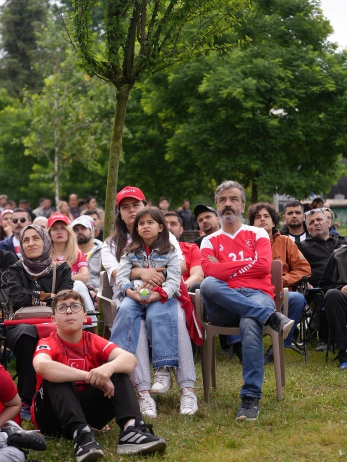 MİLLİ HEYECAN MİLLET BAH&Ccedil;ESİNDE YAŞANDI