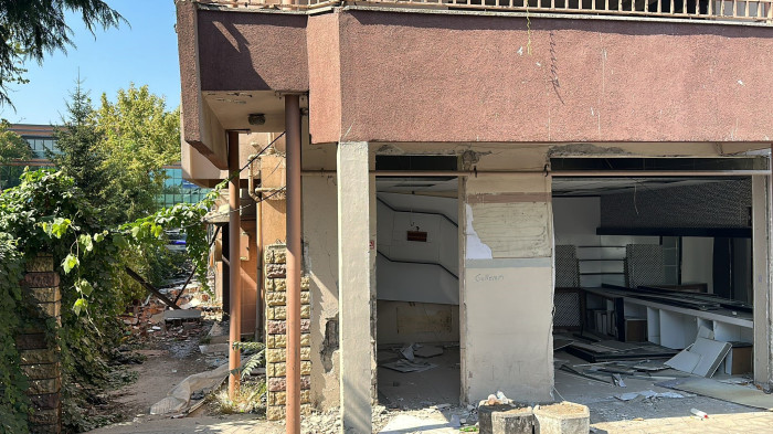 Düzce'de riskli binalar yıkılıyor