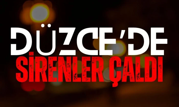 Sirenler çaldı 