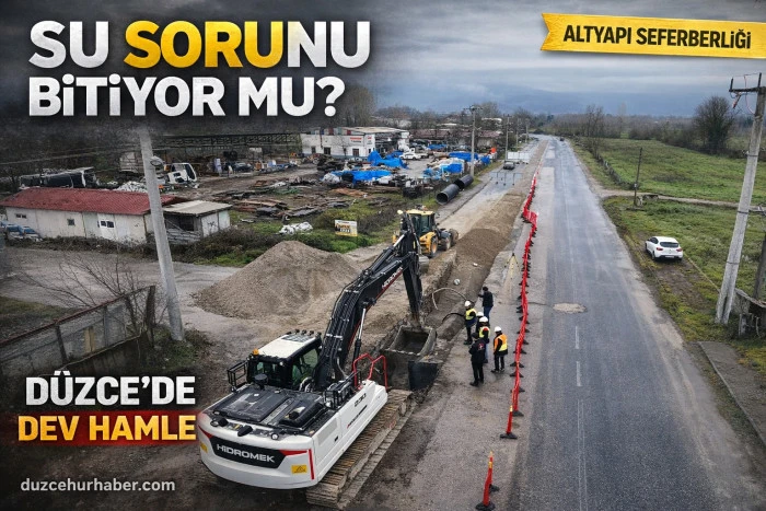 D&uuml;zce&rsquo;de kesintiler azalacak kayıp ka&ccedil;ak d&uuml;şecek