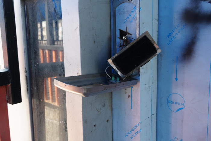 Düzce'de üst geçitler yine vandalların saldırına uğradı