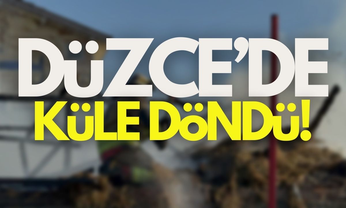 Yangına itfaiye eri alevlere böyle müdahale etti! 