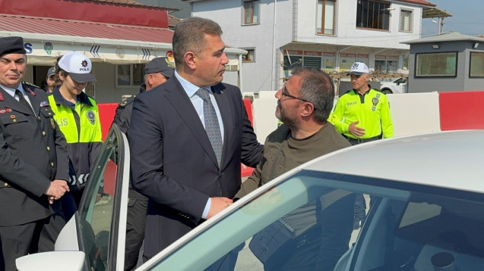 Düzce'den 443 Bin 200 Araç Geçti