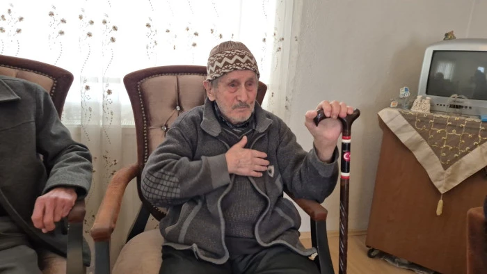 Erdoğan'dan Baston Hediyesi Necati Yılmaz'a