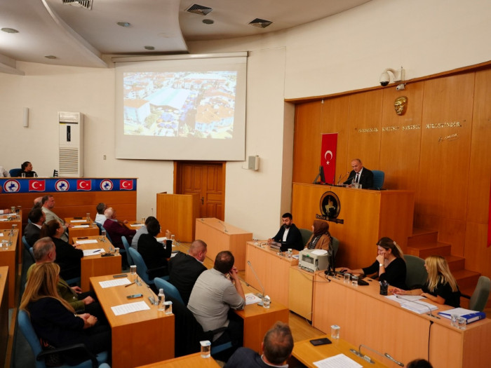 Başkan özlü meclise hitap etti 