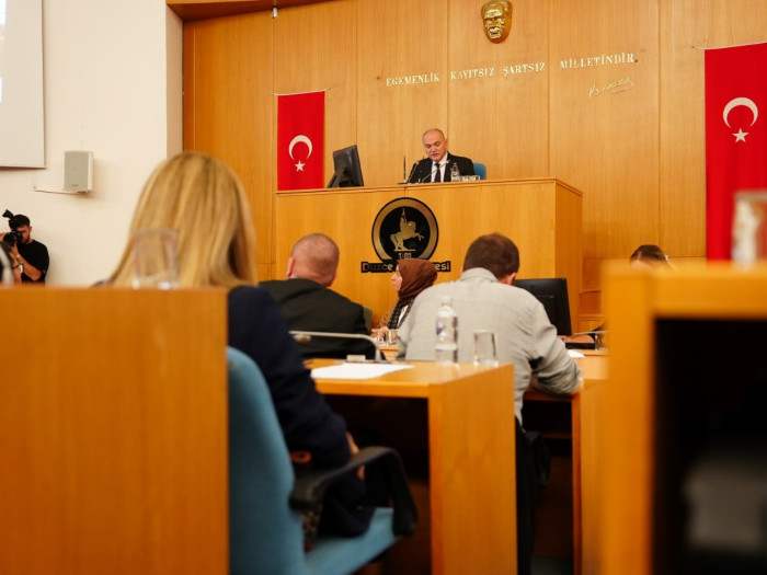 Başkan özlü meclise hitap etti 