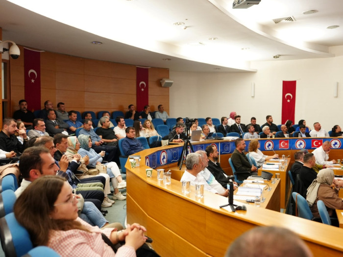 Başkan özlü meclise hitap etti 