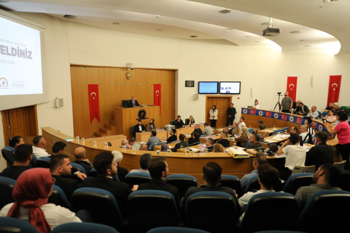 Başkan özlü meclise hitap etti 