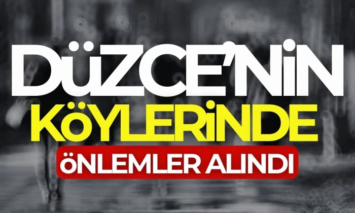 Sel afeti oluşmaması i&ccedil;in V kanallar yapılıyor
