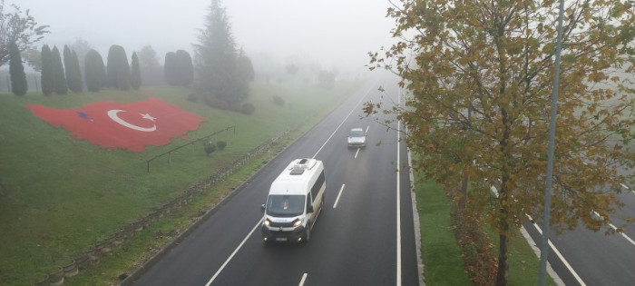 Düzce’nin meşhur sisi başladı