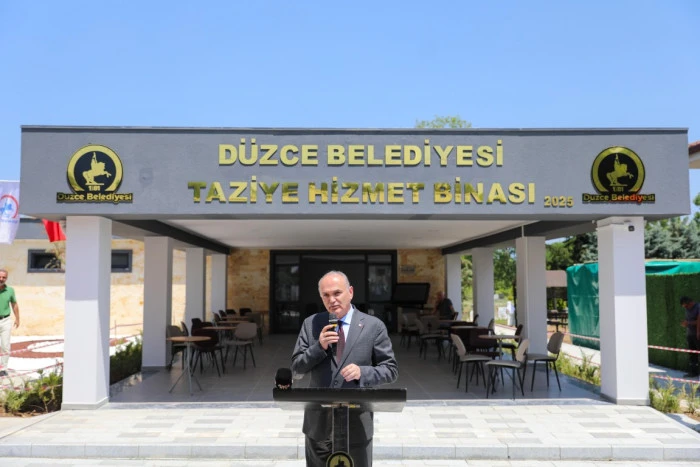 “Bu bina vefanın ve dayanışmanın hayat bulacağı yerdir”