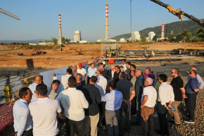 Belediye meclisi, içme suyu projesinde son durumu yerinde gördü