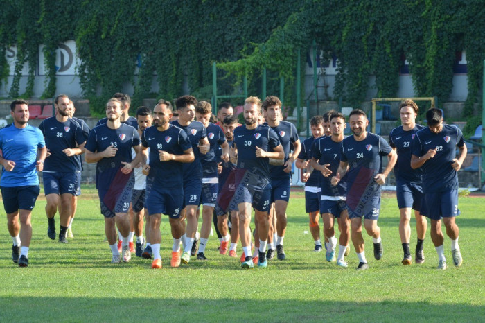 Düzcespor antrenman çalışmaları