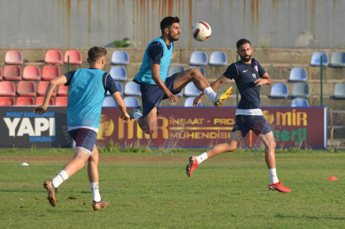 Düzcespor antrenman çalışmaları