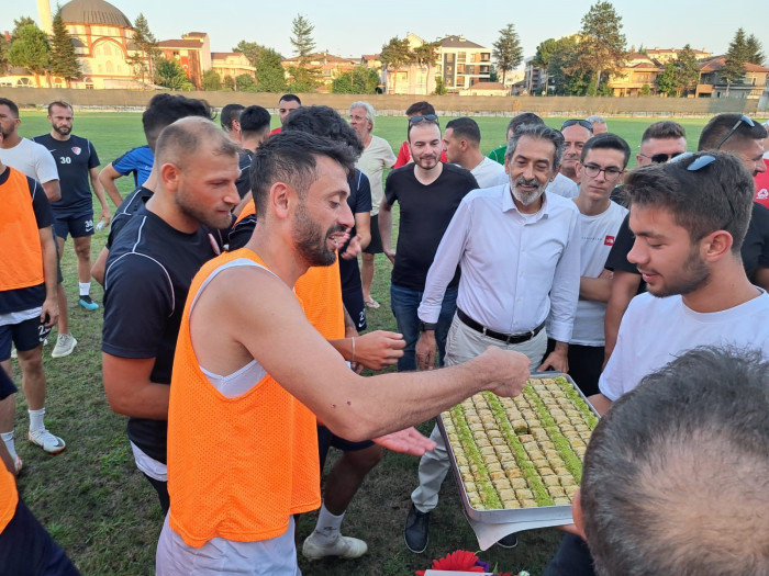 Düzcespor antrenman çalışmaları