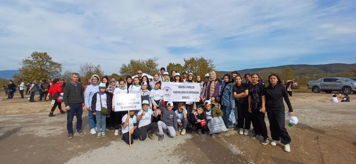 Fidanlar toprakla buluştu