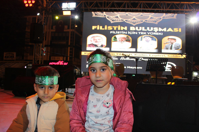 Filistin için gözyaşları sel oldu