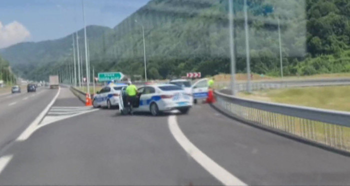 Bölge Trafik Ekiplerinin Yoğun Mesaisi Görüntülendi