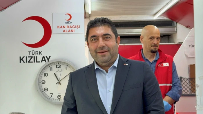Düzce'de kan bağışı çağrısında bulundu
