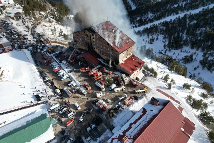 Grand Kartal Otel yangınında iddianame tamamlandı
