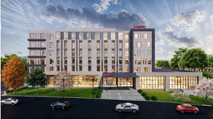 Otel yatırımı hızla ilerliyor