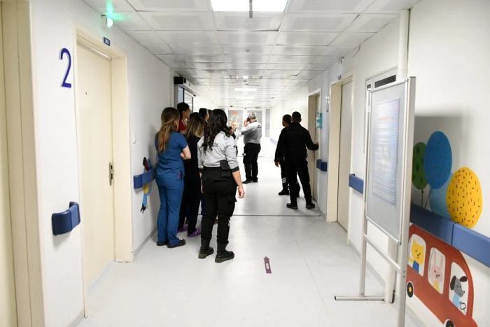 Üniversitesi Hastanesi'nde rehine ve şiddet