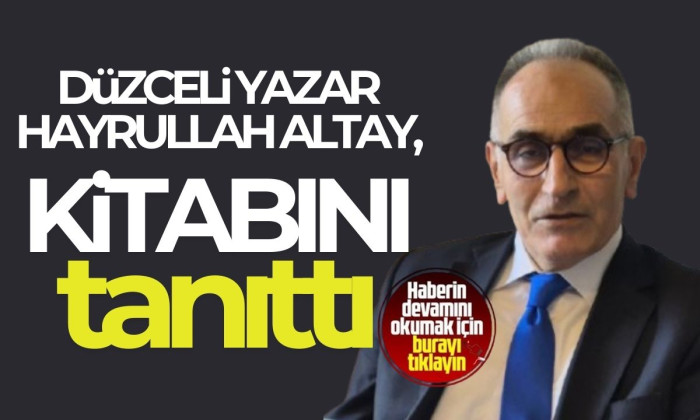 Hat sanatçısı Atay, çıkarttığı 4 kitabını tanıttı